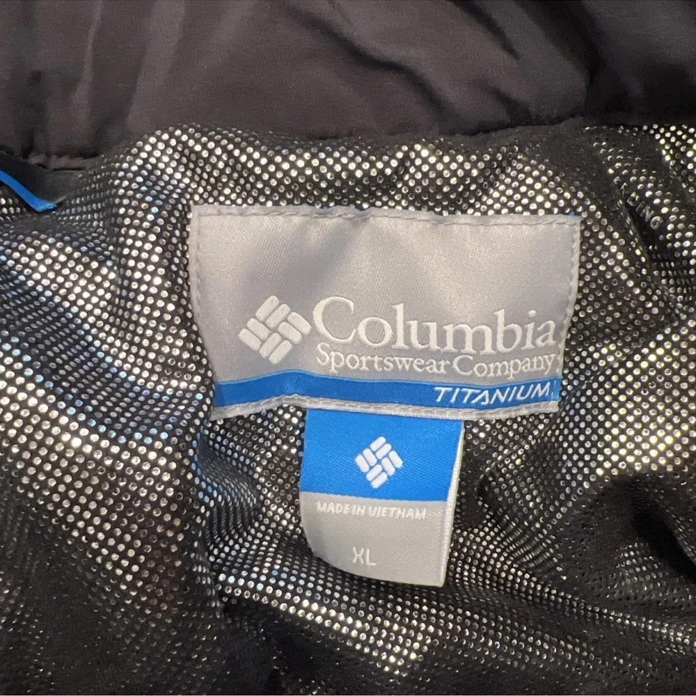 NWT COLUMBIA MENS TITANIUM WOODCUT PANT OMNI HEAT SKI PANTS Size XL REFLECTIVE